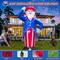12FT Giant Patriotic Independence Memorial Day 4th of July Inflatable Outdoor Uncle Sam Decoration, LED Lights Holiday Blow Up for Fourth of July Party Garden Yard Lawn Decor